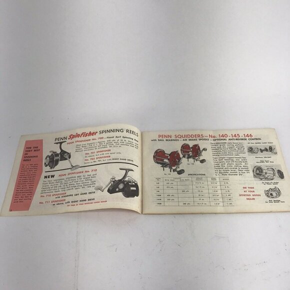 Vintage 1968 Penn Reels Instruction Manual & Repair Parts List - Picture 3 of 5